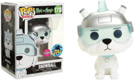 POP! Animation #178: Rick and Morty - Snowball (Flocked) (L.A. Comicon Exclusive) (Funko POP!) Figure and Box w/ Protector