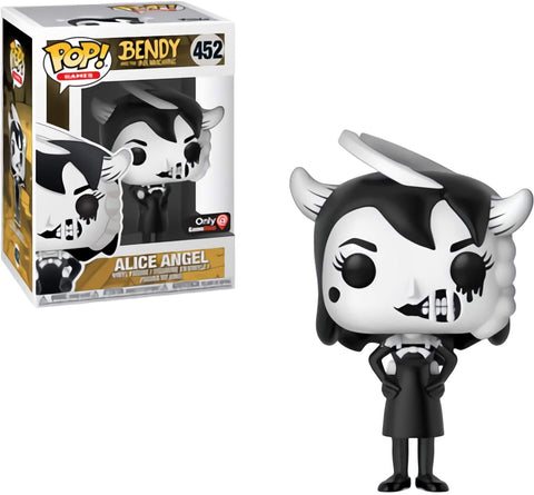 POP! Games #452: Bendy and The Ink Machine - Alice Angel (GameStop Exclusive) (Funko POP!) Figure and Original Box