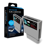 3-in-1 Adapter for Game Gear, Master System, and Master System Card (Hyperkin RetroN 5 Accessory) NEW