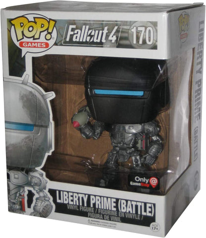 POP! Games #170: Fallout 4 - Liberty Prime (Battle) (Gamestop Exclusive) (Funko POP!) Figure and Box (Box Damage)