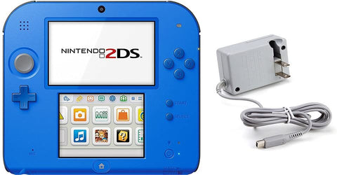 BROKEN: System ONLY - Blue & Black (Nintendo 2DS) Pre-Owned (As Is/Broken/For Parts)