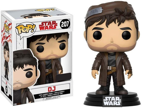 POP! Star Wars #207: DJ (GameStop Exclusive) (Funko POP! Bobblehead) Figure and Box w/ Protector