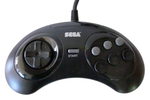 Wired Controller - Official - 6-Button - Model #MK-1653 (Sega Genesis) Pre-Owned
