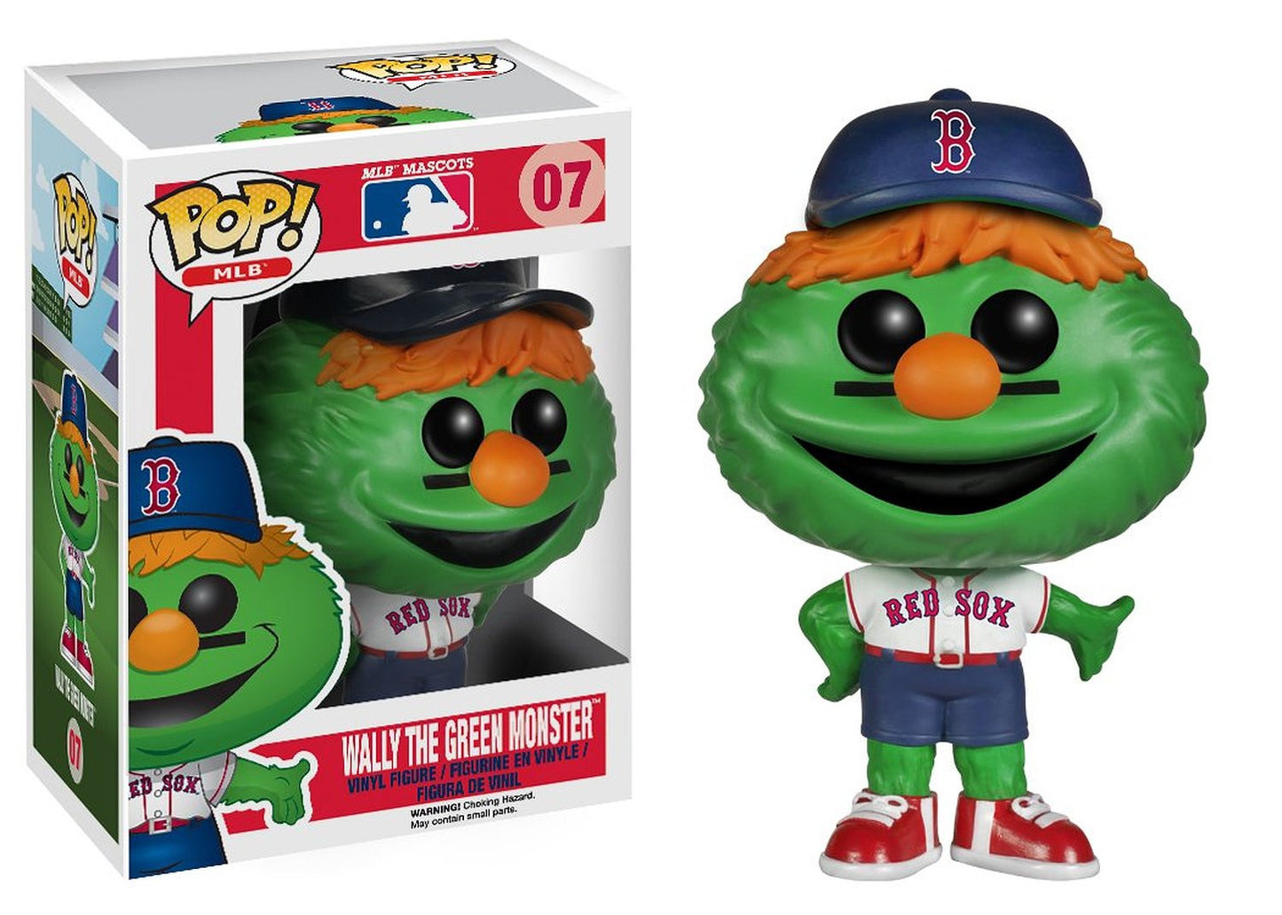 Funko POP! Figure - MLB #07: Red Sox - Wally The Green Monster - NEW 1