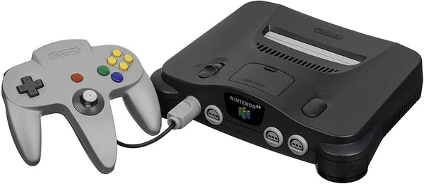 Original Grey System w/ Official Grey Controller (Nintendo 64) Pre-Owned