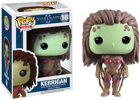 POP! Games #18: Starcraft II - Kerrigan (Funko POP!) Figure and Box w/ Protector