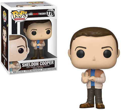 POP! Television #776: The Big Bang Theory - Sheldon Cooper (Funko POP!) Figure and Box w/ Protector