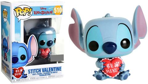 POP! Disney Lilo & Stitch #510: Stich Valentine (Hot Topic Exclusive) (Funko POP!) Figure and Original Box