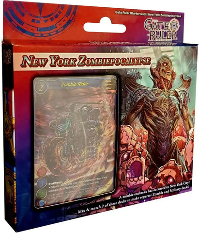 Gate Ruler Starter Deck: New York Zombiepocalypse (Daiyu) NEW
