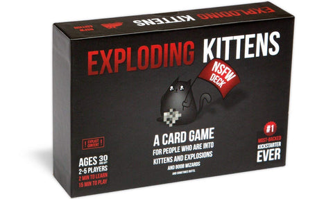 Exploding Kittens: NSFW Edition (Card and Board Games) NEW