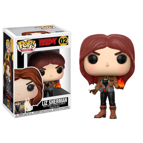 POP! Comics #02: Hellboy - Liz Sherman (Funko POP!) Figure and Box w/ Protector (━☞´◔‿ゝ◔`)━☞ BOB'S BARGAINS
