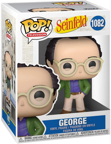 POP! Television #1082: Seinfeld - George (Funko POP!) Figure and Box w/ Protector (Box Damage)