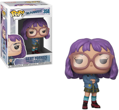 POP! Marvel #358: Runaways - Gert Yorkes (Funko POP! Bobble-Head) Figure and Box w/ Protector (━☞´◔‿ゝ◔`)━☞ BOB'S BARGAINS