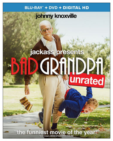 Jackass Presents: Bad Grandpa (Unrated) (Blu Ray Only) Pre-Owned: Disc and Case