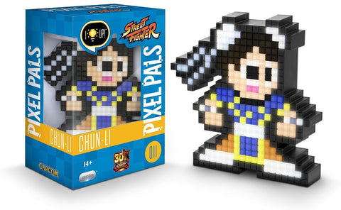 Pixel Pals #011: Street Fighter II - Chun-Li (30th Anniversary) (Capcom) (PDP Lighted Figure) NEW w/ Box Protector