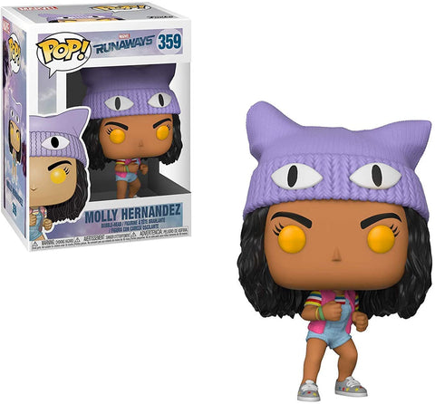 POP! Marvel #359: Runaways - Molly Hernandez (Funko POP!) Figure and Box w/ Protector (━☞´◔‿ゝ◔`)━☞ BOB'S BARGAINS