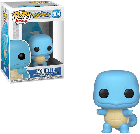 POP! Games #504: Pokemon - Squirtle (Funko POP!) Figure and Box w/ Protector