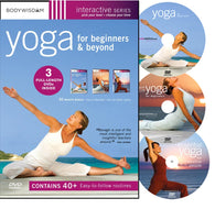 Yoga for Beginners & Beyond: Yoga for Stress Relief / AM-PM Yoga for Beginners (Missing: Essential Yoga for Inflexible People) (DVD) Pre-Owned