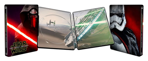 Star Wars: The Force Awakens (SteelBook Edition) (Blu Ray + DVD Combo) Pre-Owned
