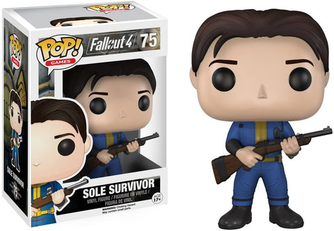 POP! Games #75: Fallout 4 - Sole Survivor (Funko POP!) Figure and Box w/ Protector