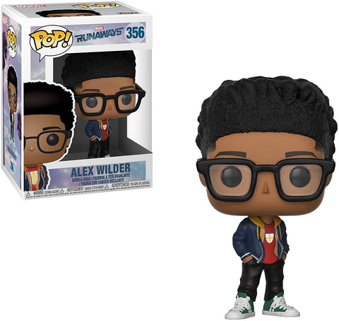 POP! Marvel #356: Runaways - Alex Wilder (Funko POP! Bobble-Head) Figure and Box w/ Protector (━☞´◔‿ゝ◔`)━☞ BOB'S BARGAINS