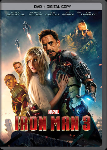 Iron Man 3 (DVD) Pre-Owned: Disc(s) and Case