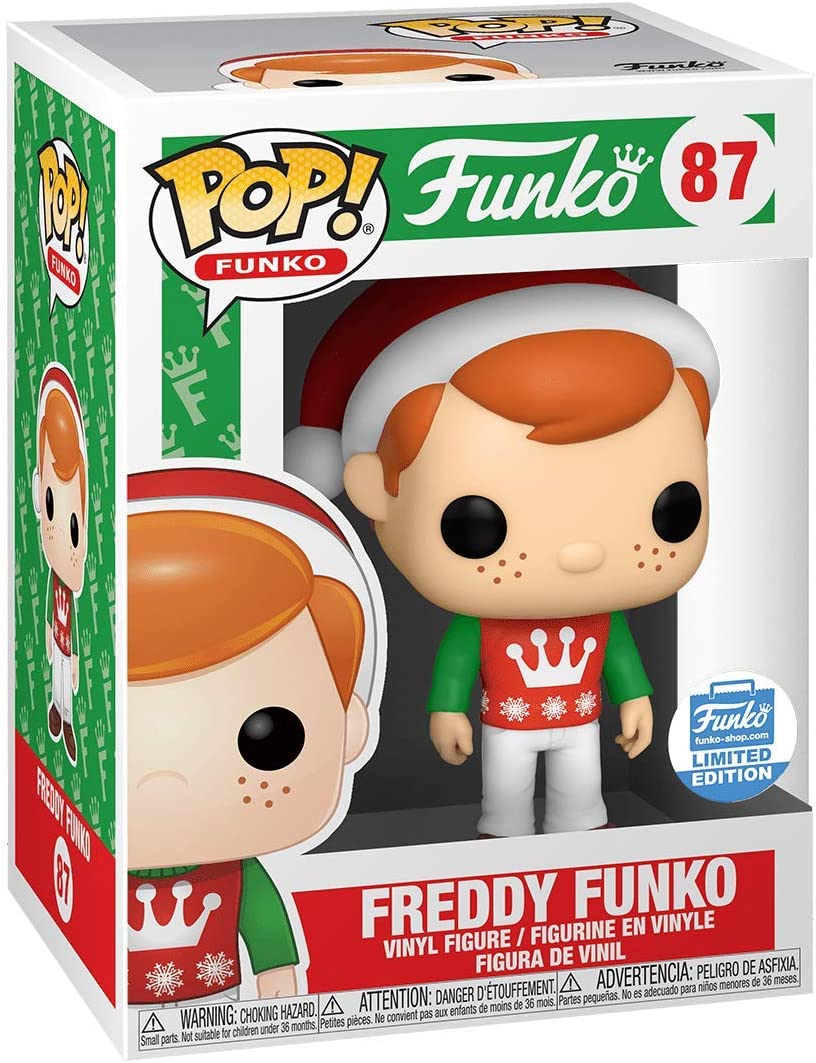 POP! Funko #87: Freddy Funko (Funko Shop Limited Edition) (Funko POP!) Figure and Box w/ Protector