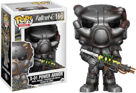 POP! Games #166: Fallout 4 - X-01 Power Armor (Funko POP!) Figure and Box w/ Protector