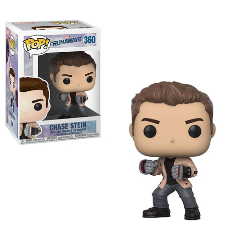 POP! Marvel #360: Runaways - Chase Stein (Funko POP! Bobble-Head) Figure and Box w/ Protector (━☞´◔‿ゝ◔`)━☞ BOB'S BARGAINS
