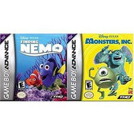 Finding Nemo and Monsters Inc Bundle (Nintendo Game Boy Advance) Pre-Owned: Cartridge Only