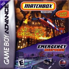 Matchbox Missions Air Land & Sea Rescue/Emergency Response (Nintendo GameBoy Advance) Pre-Owned: Cartridge Only