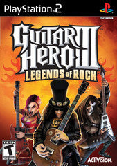 Guitar Hero III Legends of Rock (Playstation 2 / PS2)