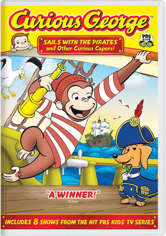 Curious George: Sails with the Pirates and Other Curious Capers! (DVD) Pre-Owned