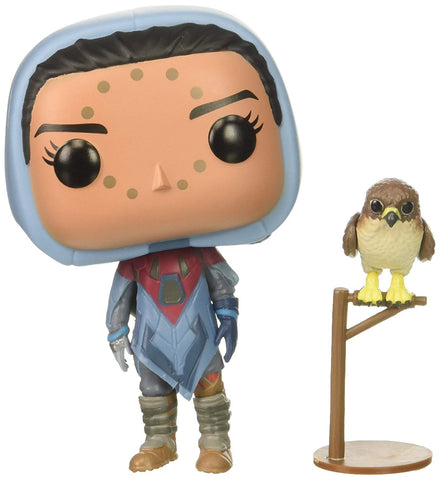 POP! Games 337: Destiny Hawthorne with Hawk (Funko POP!) Figure and Box w/ Protector