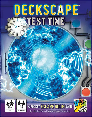 Deckscape: Test Time (A Pocket Escape Room Game) (dV Giochi) NEW