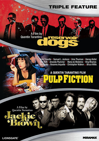 Reservoir Dogs/Pulp Fiction/Jackie Brown (DVD) Pre-Owned: Disc(s) and Case