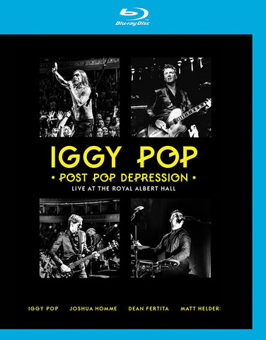 Iggy Pop: Post Pop Depression Live at The Royal Albert Hall (Blu Ray + CD Combo) Pre-Owned: Discs and Case