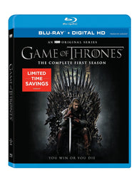 Game of Thrones: Season 1 (2013) (Blu Ray / Season) Pre-Owned: Discs and Case