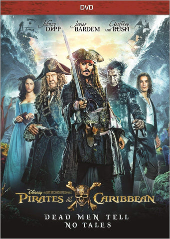 Pirates Of The Caribbean: Dead Men Tell No Tales (DVD) Pre-Owned: Disc Only