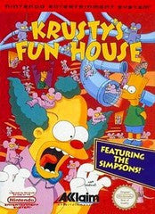 Krusty's Fun House (Nintendo / NES) Pre-Owned: Cartridge Only