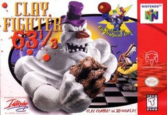Clay Fighter 63 1/3 (Nintendo 64 / N64) Pre-Owned: Cartridge Only