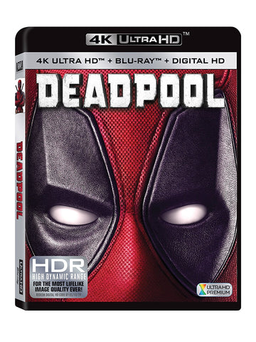 Deadpool (4K Ultra HD + Blu Ray Combo) Pre-Owned: Discs and Case