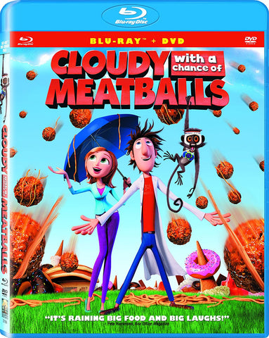 Cloudy with a Chance of Meatballs (Blu-ray + DVD) Pre-Owned