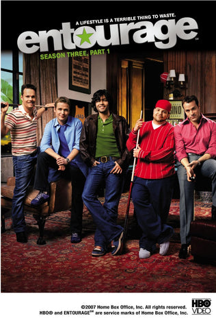 Entourage: Season 3, Part 1 (2007) (DVD / Season) Pre-Owned: Discs and Box/Case