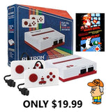 System - Red/White (Hyperkin) (RetroN 1) NEW + Super Mario Bros./Duck Hunt