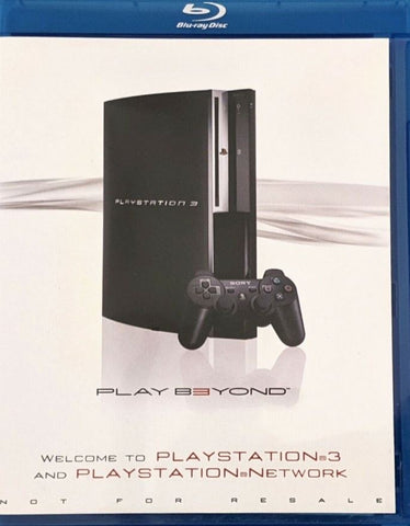 Welcome To Playstation 3 and Playstation Network (Play Beyond) Not For Resale - White Cover Art Edition (BCUS-98182) (Playstation 3) Pre-Owned