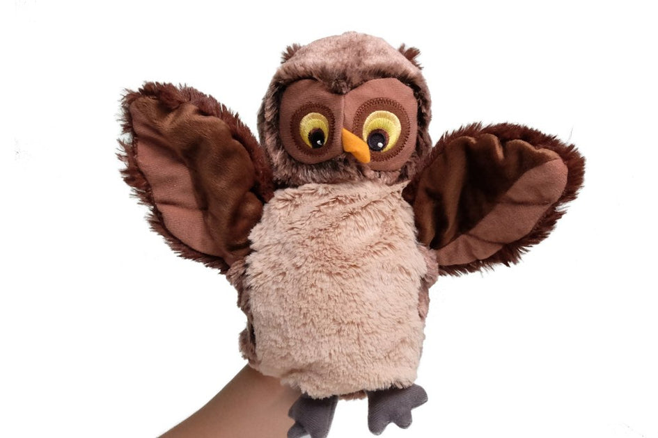 IKEA Owl Hand Puppet Pre Owned Good Condition Grumpy Bob s