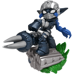 DARK SUPER SHOT STEALTH ELF (Variant / SuperCharger) Life (Skylanders SuperChargers) Pre-Owned: Figure Only