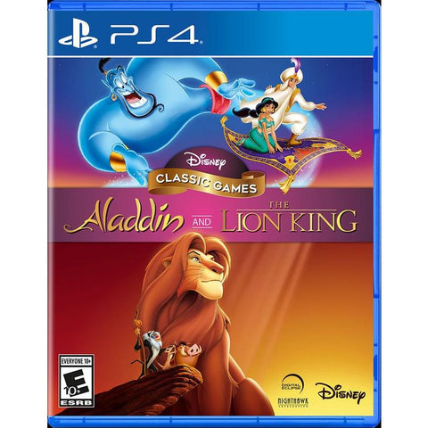 Disney Classic Games: Aladdin and The Lion King (Playstation 4) Pre-Owned