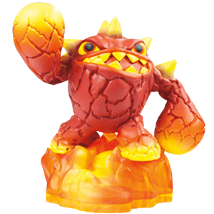 ERUPTOR (Series 2) Fire (Skylanders Giants) Pre-Owned: Figure Only